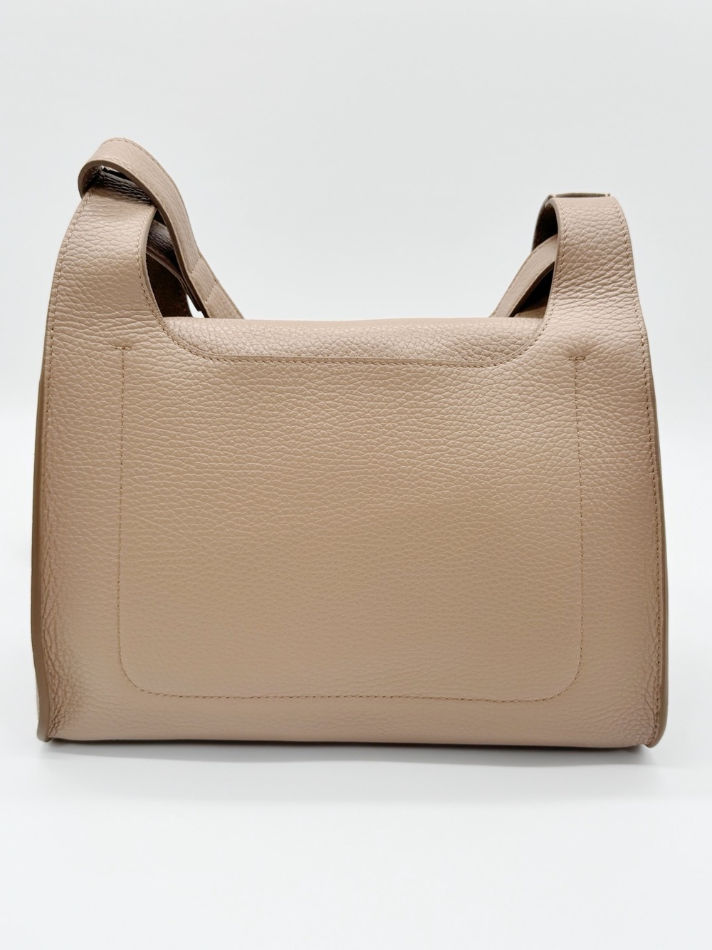 NWT Light Brown Cuyana Double Loop Crossbody Bag - Picture 7 of 13